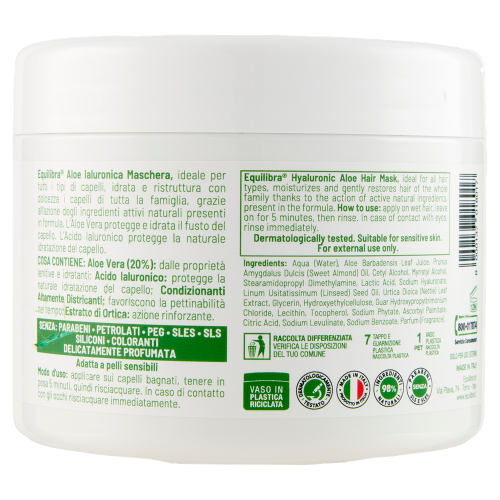 Maschera Aloe Ialuronica Equilibra - Foto 3