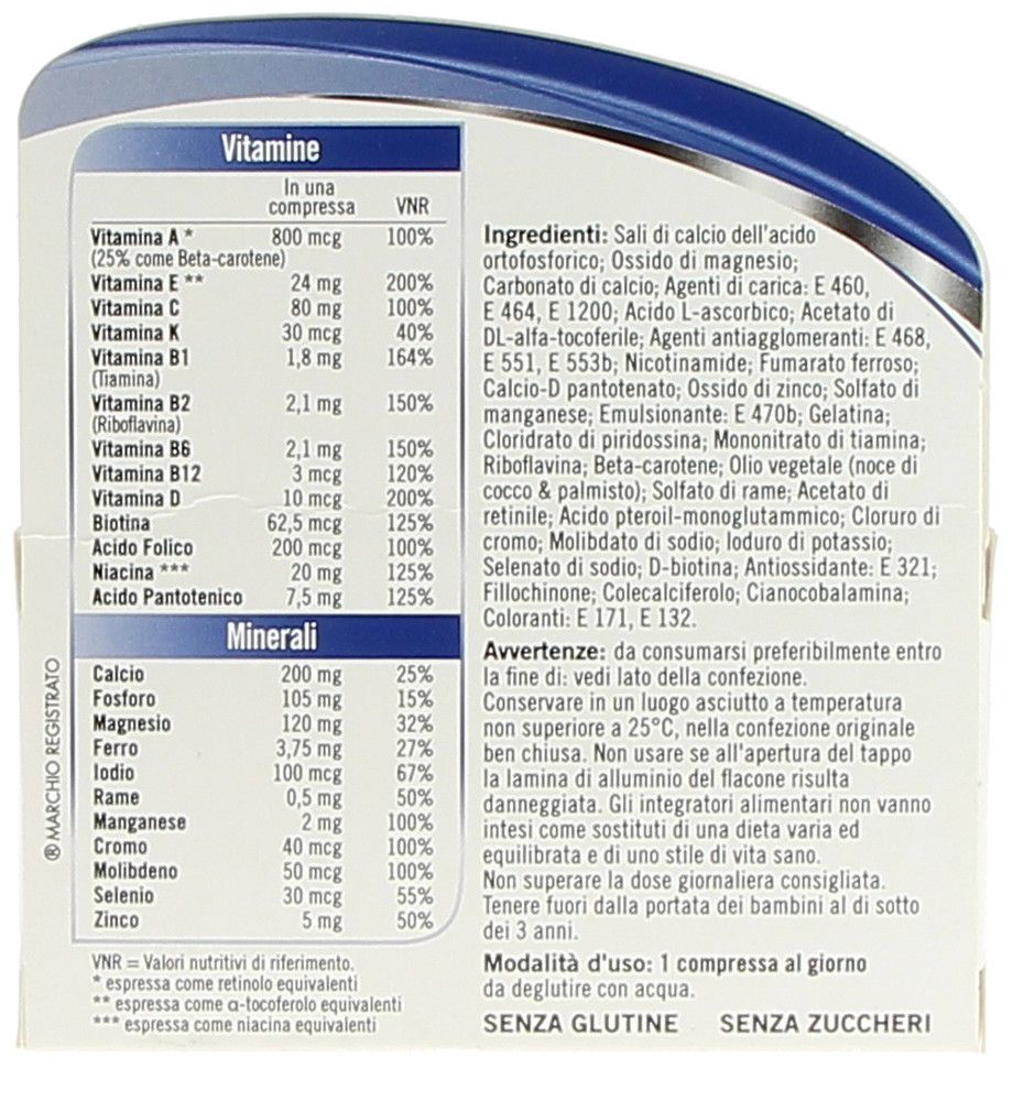 Multivitaminico Completo Vitamina B Magnesio Multicentrum Uomo - Foto 2