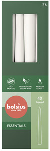 4 Candele Cloudy White