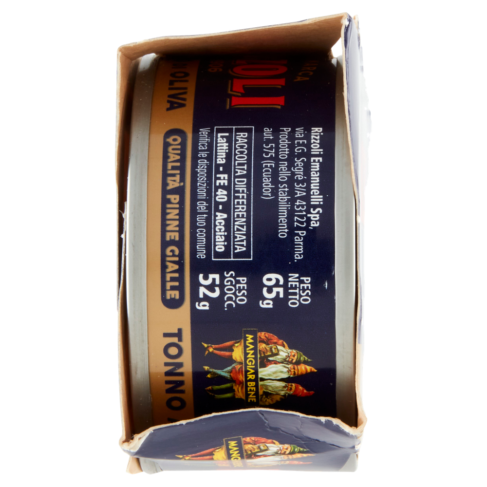 Tonno Yellowflin O/O 3x65g  Rizzoli - Foto 2