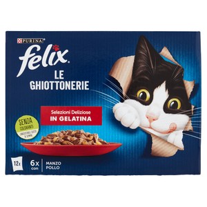 Alimento Umido Gatti Felix Le Ghiottonerie Selezioni Deliziose - Foto 1