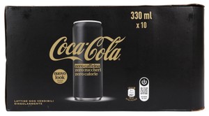Coca-Cola Zero Zero Lattina 10x33cl - Foto 1