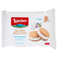 Biscotto Gelato Latte Alpino 4x66g Loacker