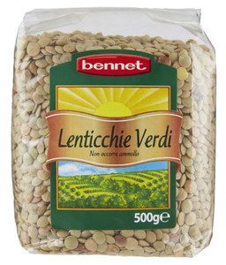 Lenticchie Verdi Secche Bennet - Foto 1