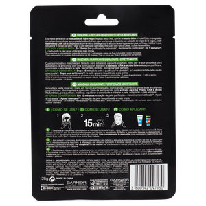 Maschera Black Pure Charcoal Garnier - Foto 3