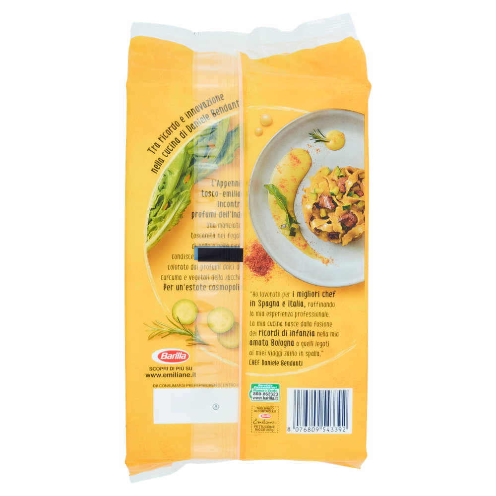 Pasta Fettuccine Ricce All'uovo Emiliane Barilla - Foto 3