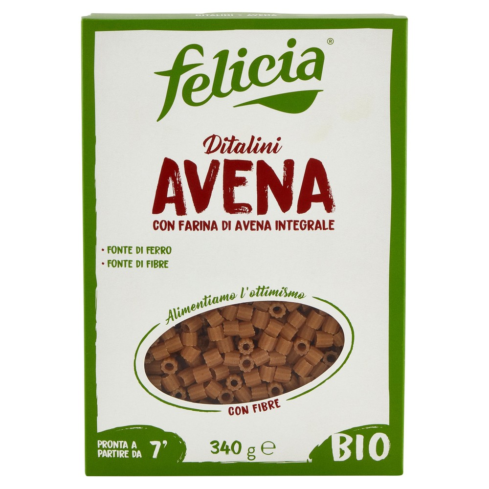 Ditalini Avena Bio Senza Glutine Felicia - Foto 1