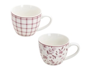Tazza Caffe' Cottage Rosa Assortite Tognana - Foto 1