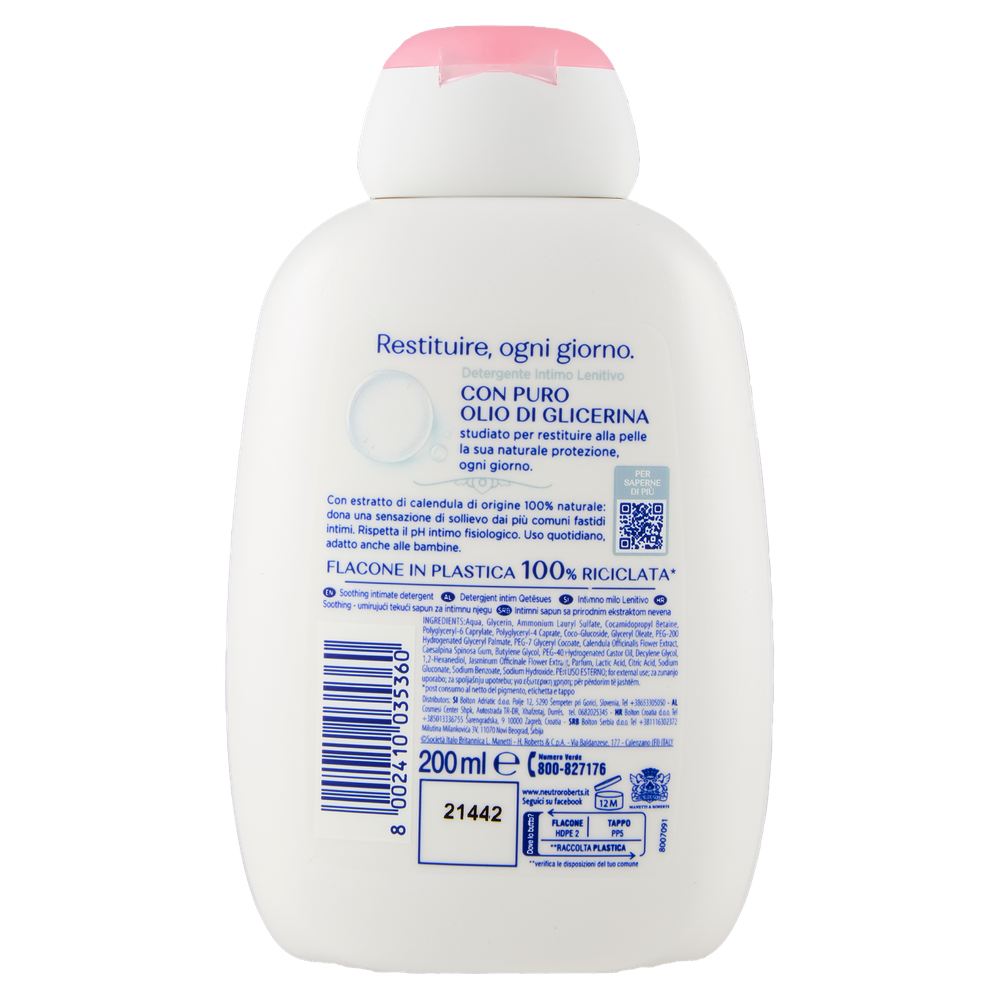 Detergente Intimo Lenitivo Neutro Roberts - Foto 3
