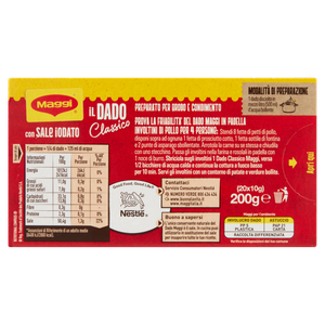 Dado Classico Per Brodo Con Sale Iodato 20x10g Maggi - Foto 3