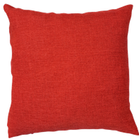 Cuscino Arredo Con Zip Cm 55 x 55 Rosso Cuscino Arredo Con Zip Cm 55 x 55 Rosso