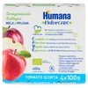 Omogeniezzato Prugna E Mela Biologica 4x100g Humana