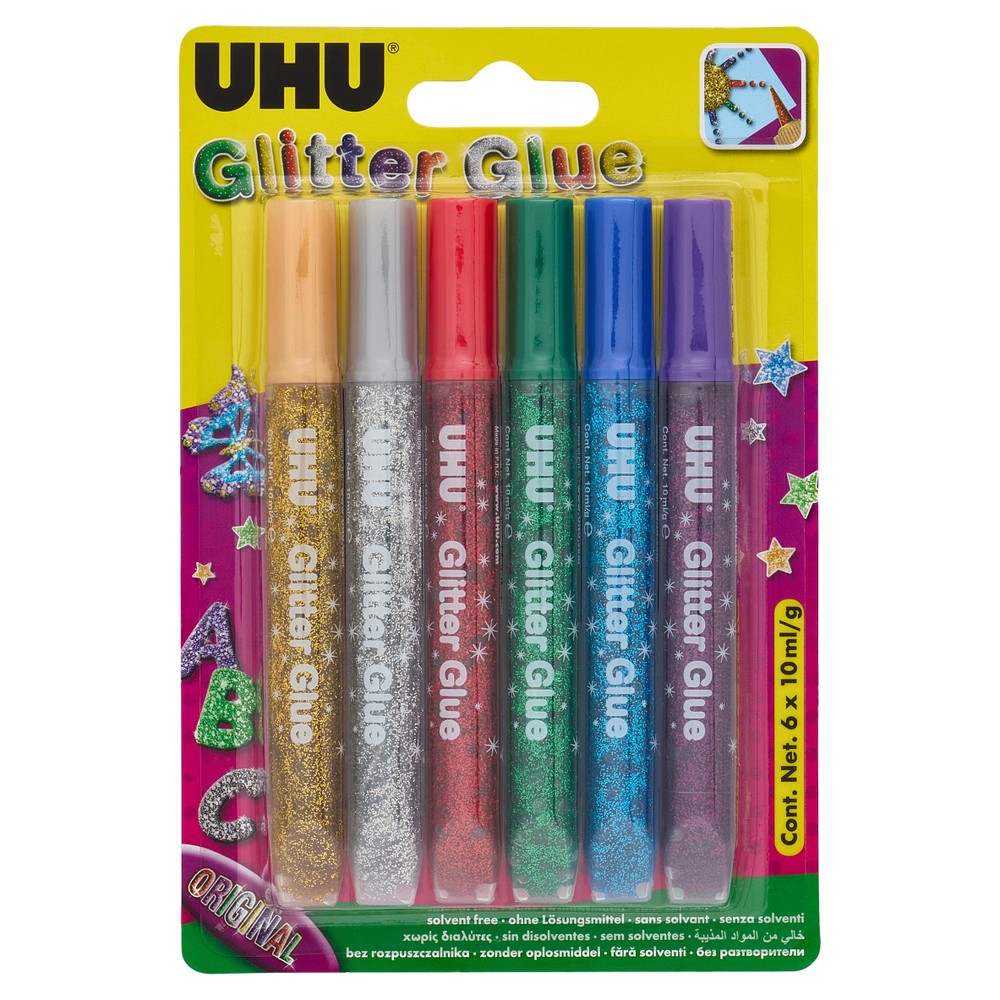 Colla Glitter In Penna Original Colours Uhu - Foto 1