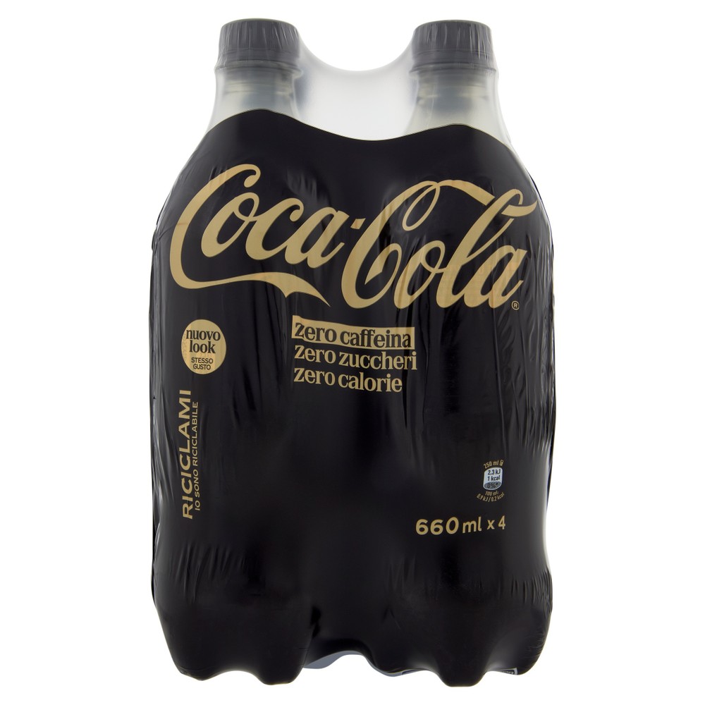 Coca-Cola Zero Zero Pet 4x66cl - Foto 1