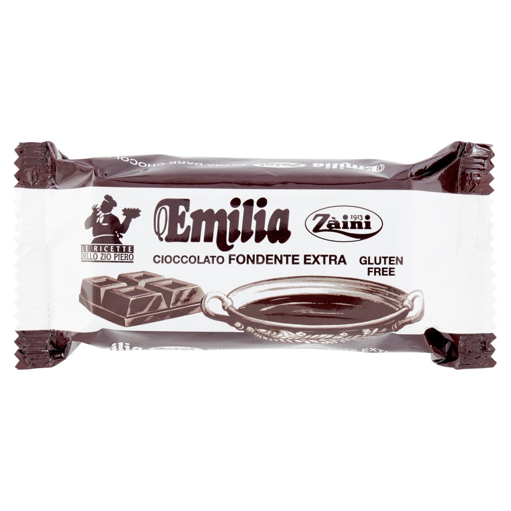 Tavoletta Emilia Di Cioccolato Fondente Extra 50% Cacao Zàini - Foto 1