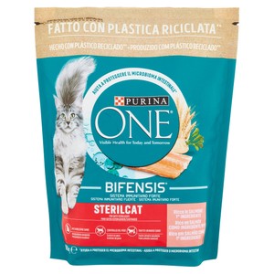 Alimento Secco Per Gatti Salmone Sterilcat Purina One - Foto 1