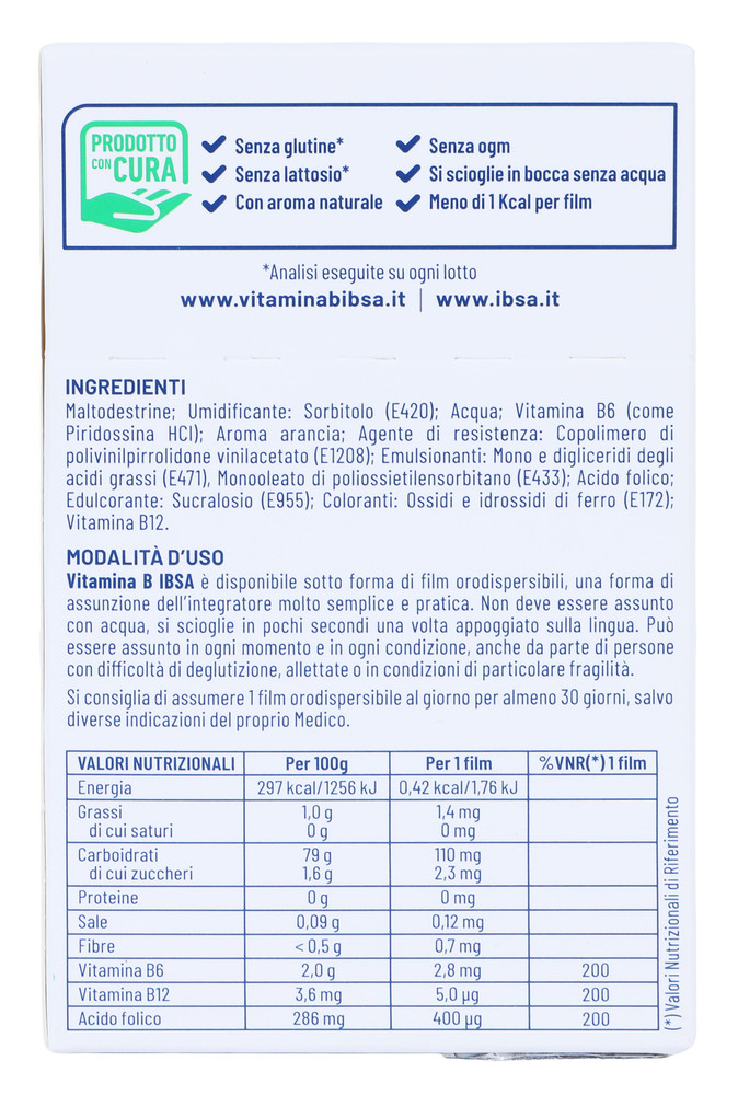 Vitamina B Film Orodispersibili Ibsa - Foto 3