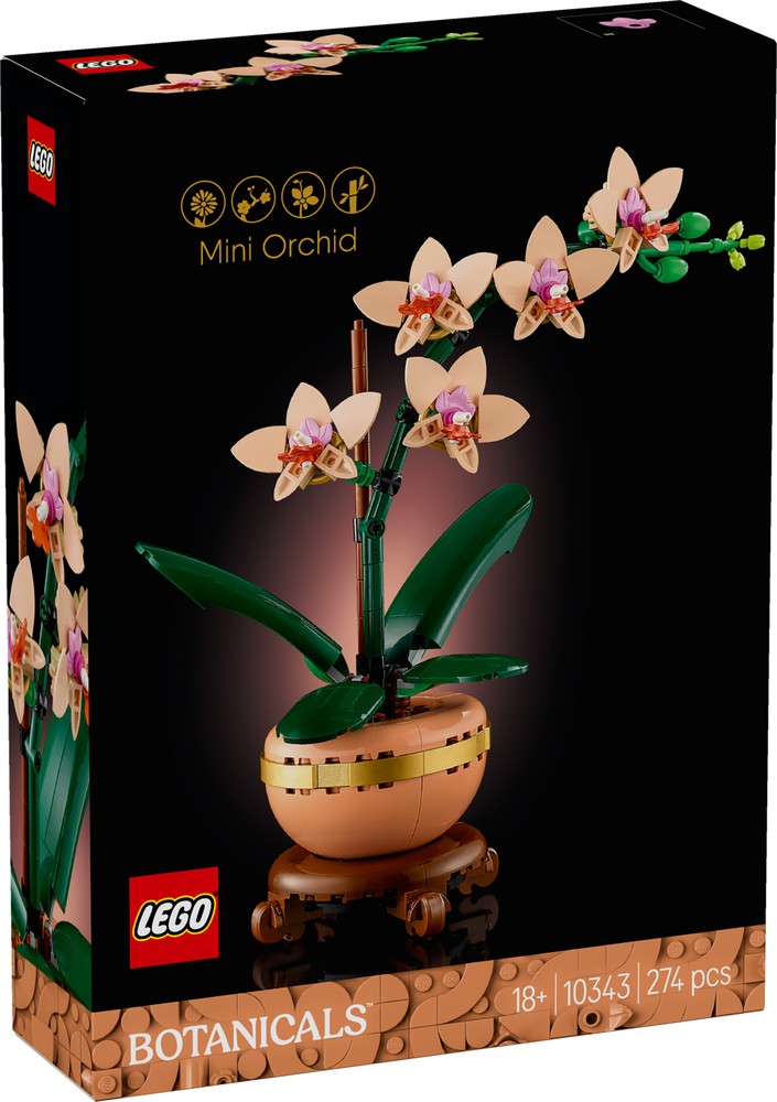 Mini Orchidea Lego Botanicals - Foto 1