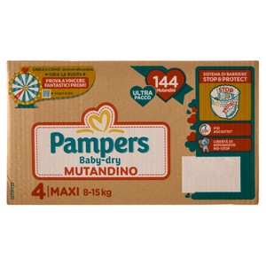 Mutandina Baby Dry Mutandina Ultra Maxi Pz 144 Pampers - Foto 1