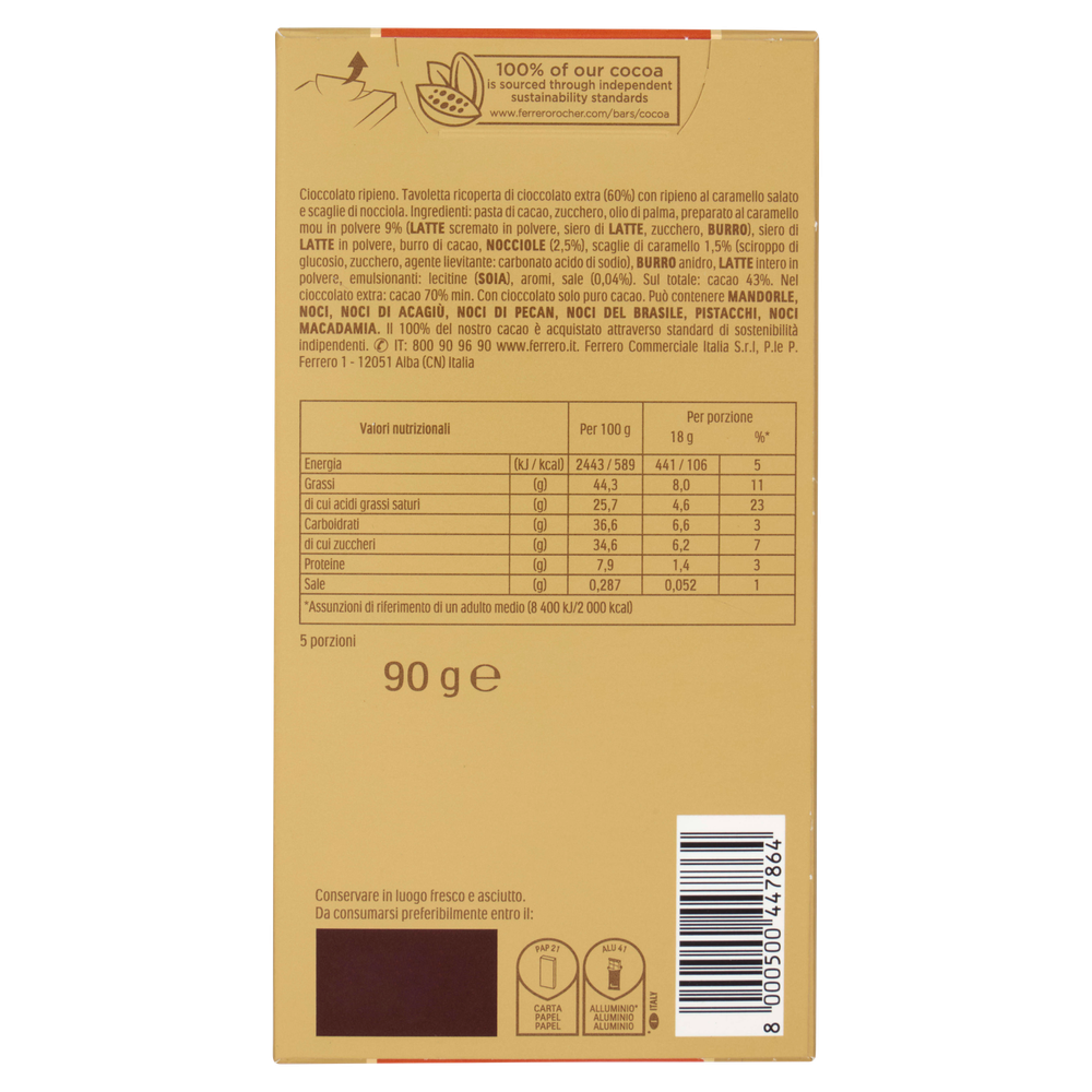 Tavoletta Caramello Salato Rocher - Foto 3