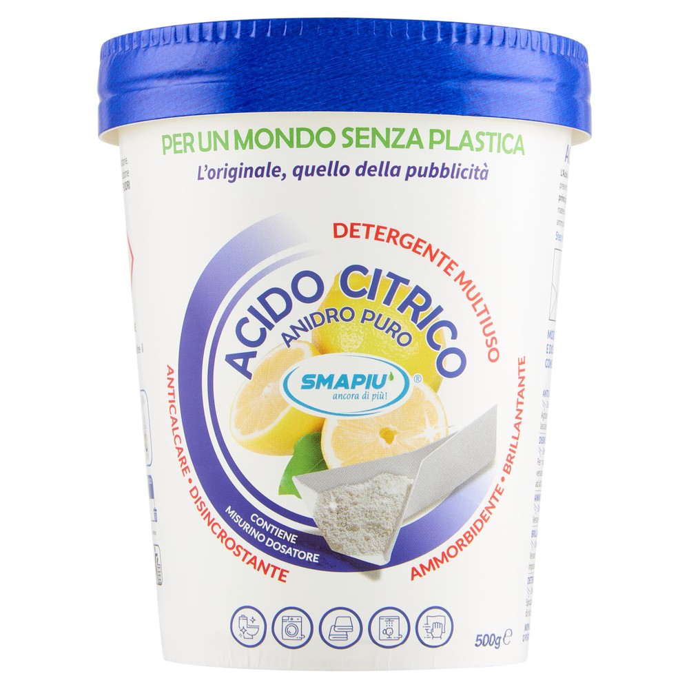 Acido Citrico Anidro Puro 500 Gr Smapiu' - Foto 1