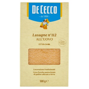Pasta Lasagne All'uovo N.112 De Cecco - Foto 1