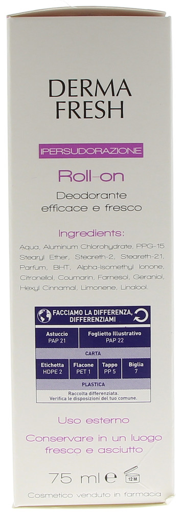 Deodorante Roll-On Ipersudorazione Dermafresh - Foto 2