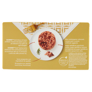 Alimento Umido Per Gatti Intrecci Manzo E Pollo Gourmet Gold - Foto 3