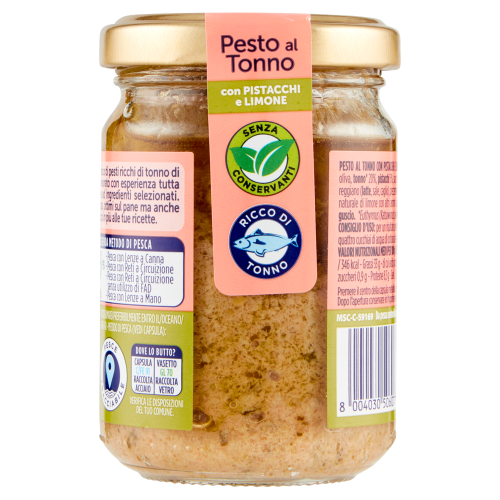 Pesto Di Tonno Con Pistacchi E Limone Rio Mare - Foto 3