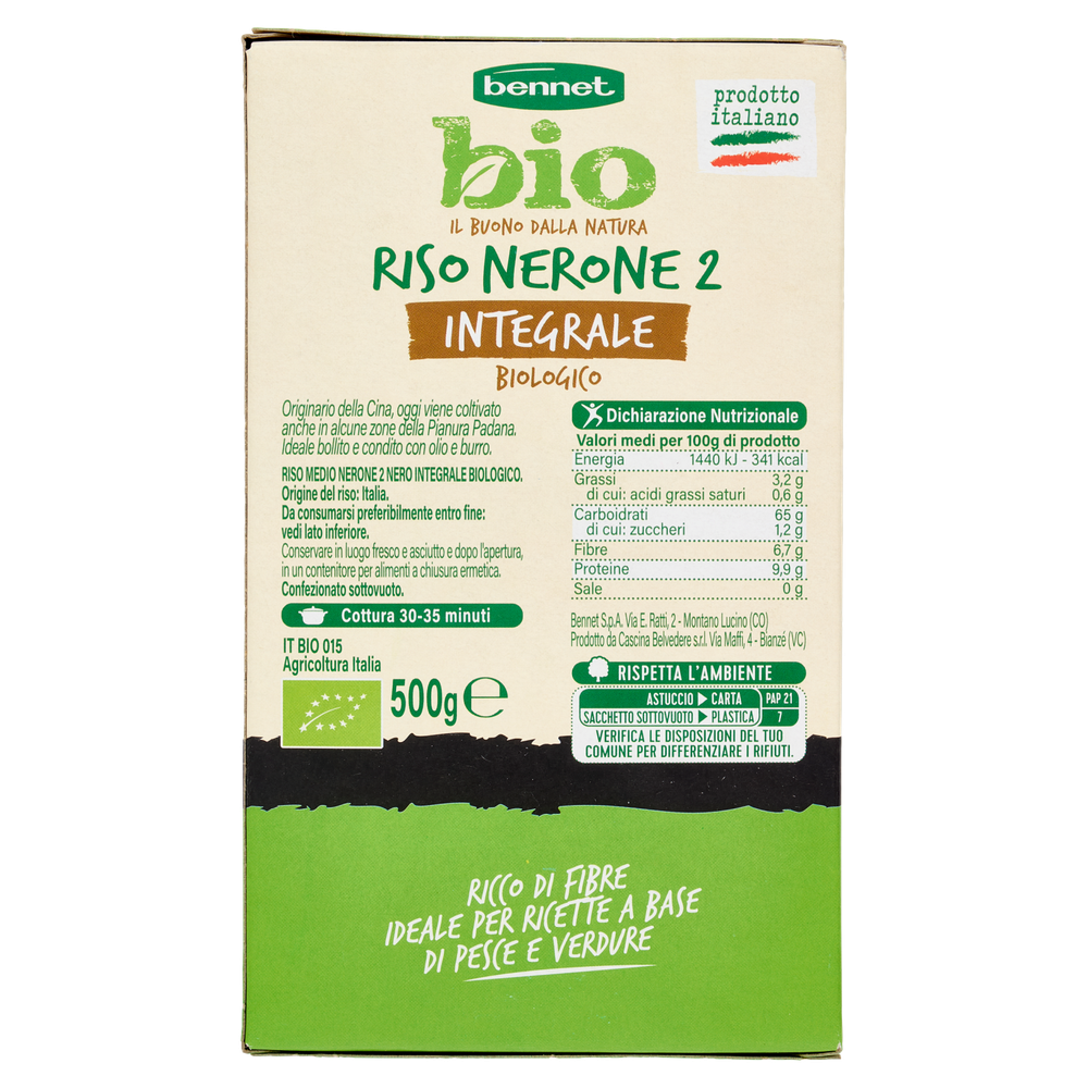 Riso Nero Integrale Bennet Bio - Foto 3