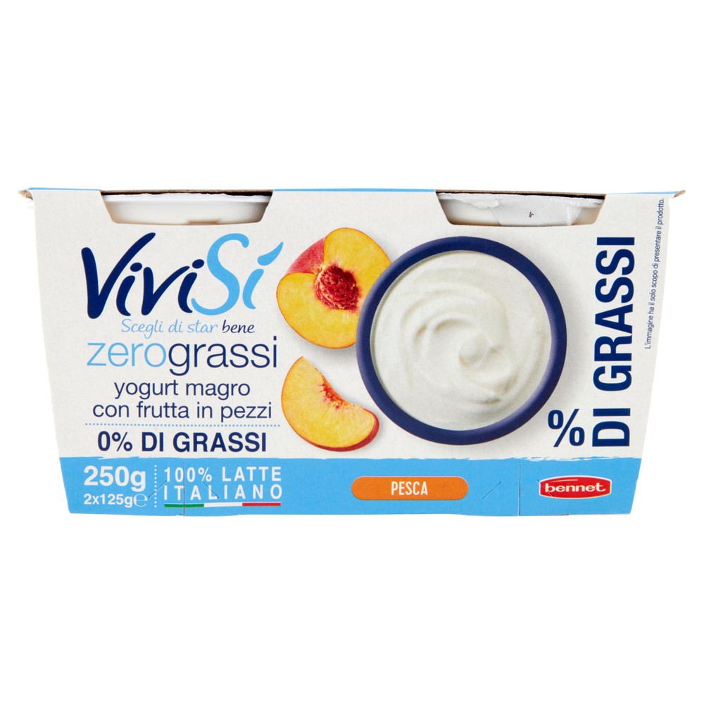 2 Yogurt Pesca Bennet Vivisi' - Foto 1