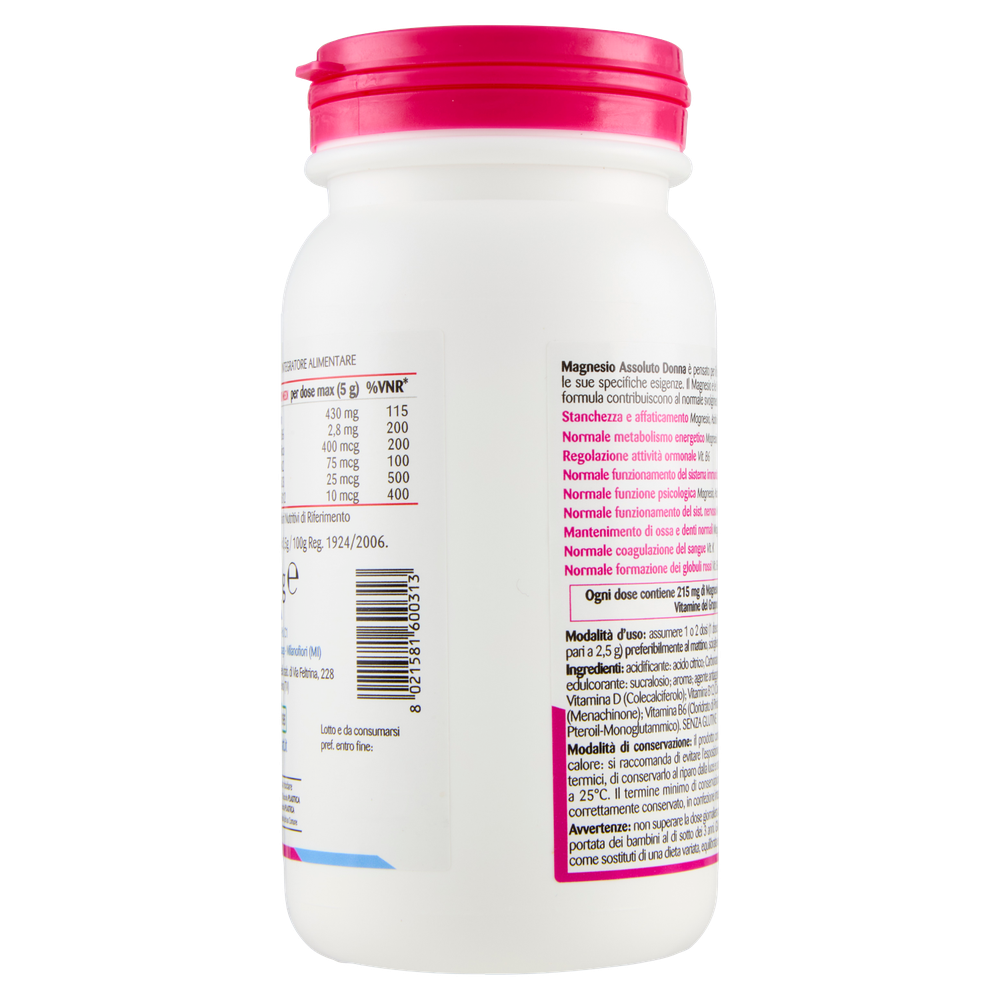 Matt Divisione Pharma Magnesio Assoluto Donna 150 G - Foto 3