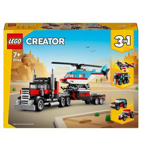 Autocarro Con Elicottero Lego Creator - Foto 1