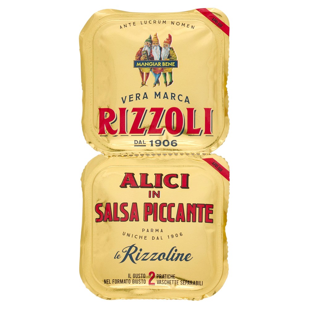 Filetti Di Alici In Salsa Piccante Le Rizzoline Rizzoli - Foto 1
