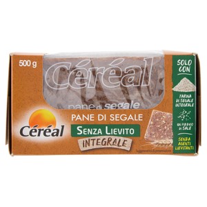 Pane 100% Segale Integrale Senza Lievito Con Fibre Céréal - Foto 1