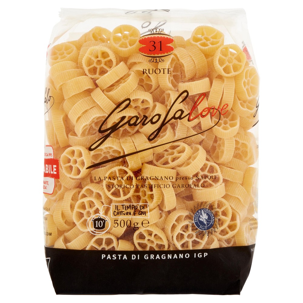Pasta Ruote N.31 Pasta Di Gragnano Igp Garofalo - Foto 1