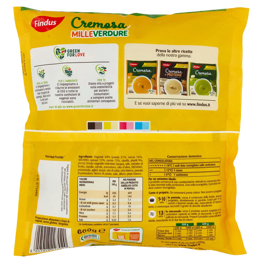 Cremosa Milleverdure Findus - Foto 3
