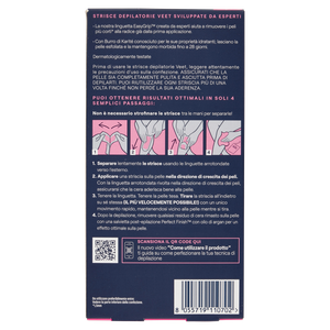 Veet Strisce Depilatorie Pelli Normali Expert - Foto 3