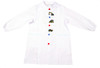 Grembiule Asilo Bambino 6 Anni Bianco Ricamo Ruspa