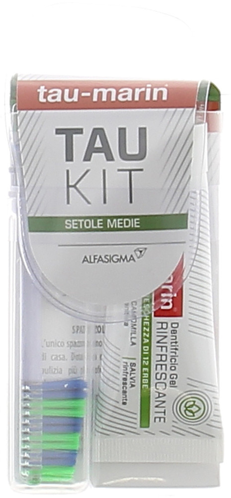 Kit Viaggio Spazzolino Medio + Dentifricio Taumarin - Foto 1