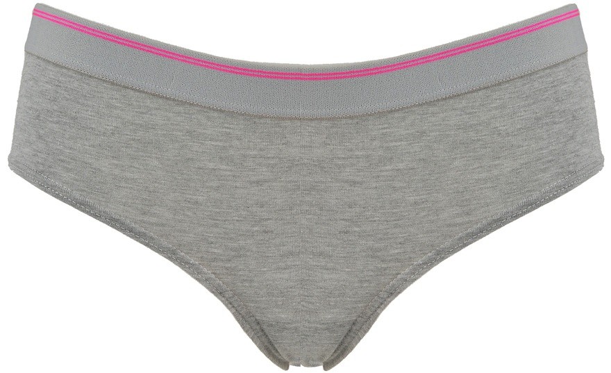 Culotte Donna Elastico Esterno Con Riga S Grigio Melange Delinea - Foto 1