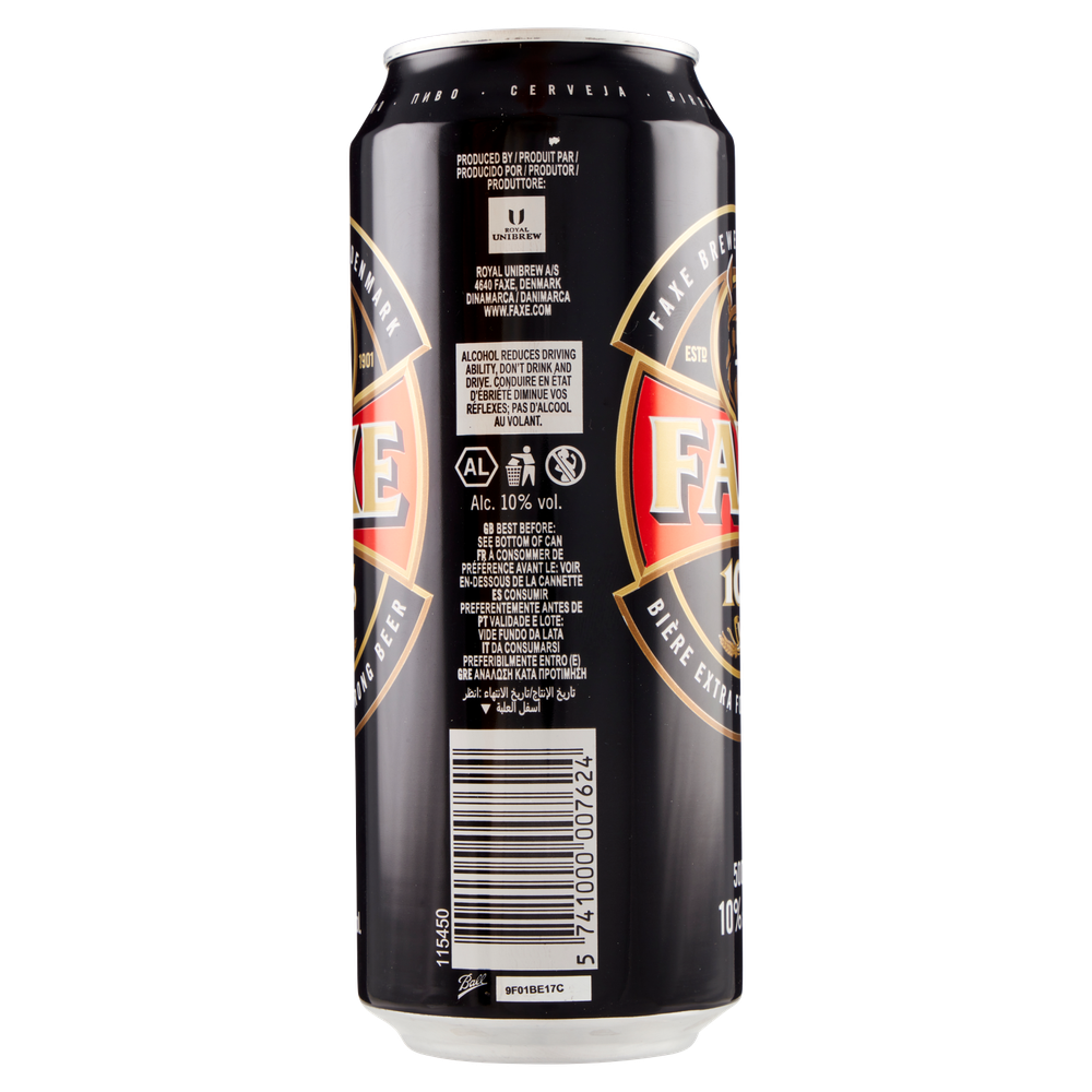 Birra Faxe Doppio Malto 10% Lattina - Foto 2
