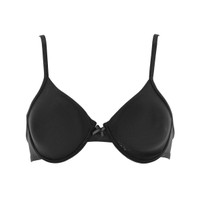 Balconcino Imbottito In Microfibra Con Ferretto Nero Tg . 3 Lepel Balconcino Imbottito In Microfibra Con Ferretto Nero Tg . 3 Lepel