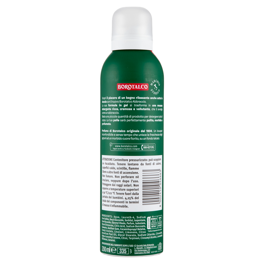 Bagnodoccia Mousse Originale Borotalco - Foto 3