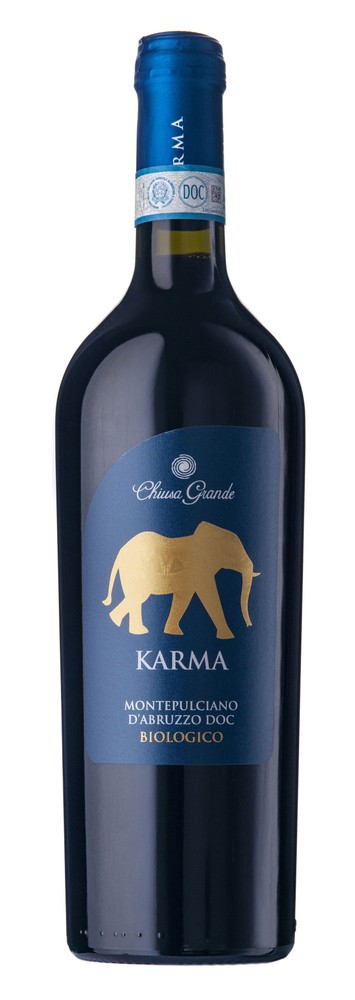 Vino Rosso Montepulciano D'abruzzo Doc Bio Karma - Foto 1