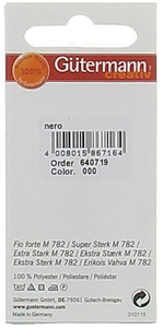 Filo Ultra Forte Colore 000 Nero Mt.100 Gutermann - Foto 2