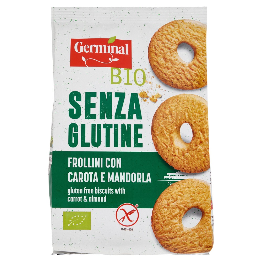 Frollini Con Carotae Mandorla Senza Glutine Germinal - Foto 1