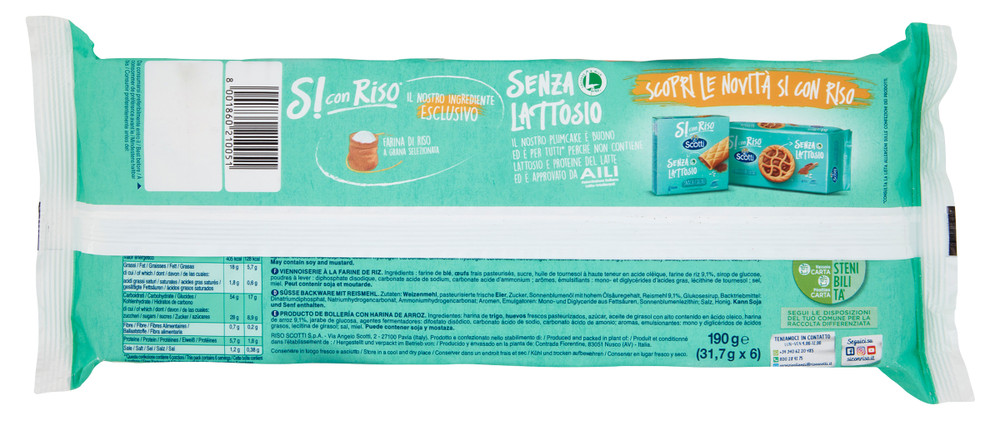 Plumcake Si' Con Riso Scotti Riso - Foto 3