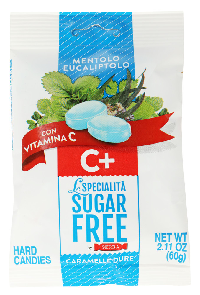 Caramelle Sugarfree Mentolo Eucalipto Con Vitamina C Serra - Foto 1