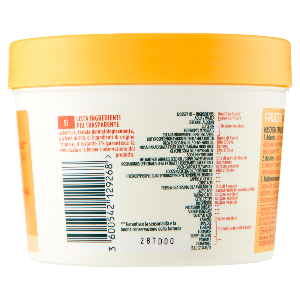 Maschera Fructis Banana Garnier - Foto 3